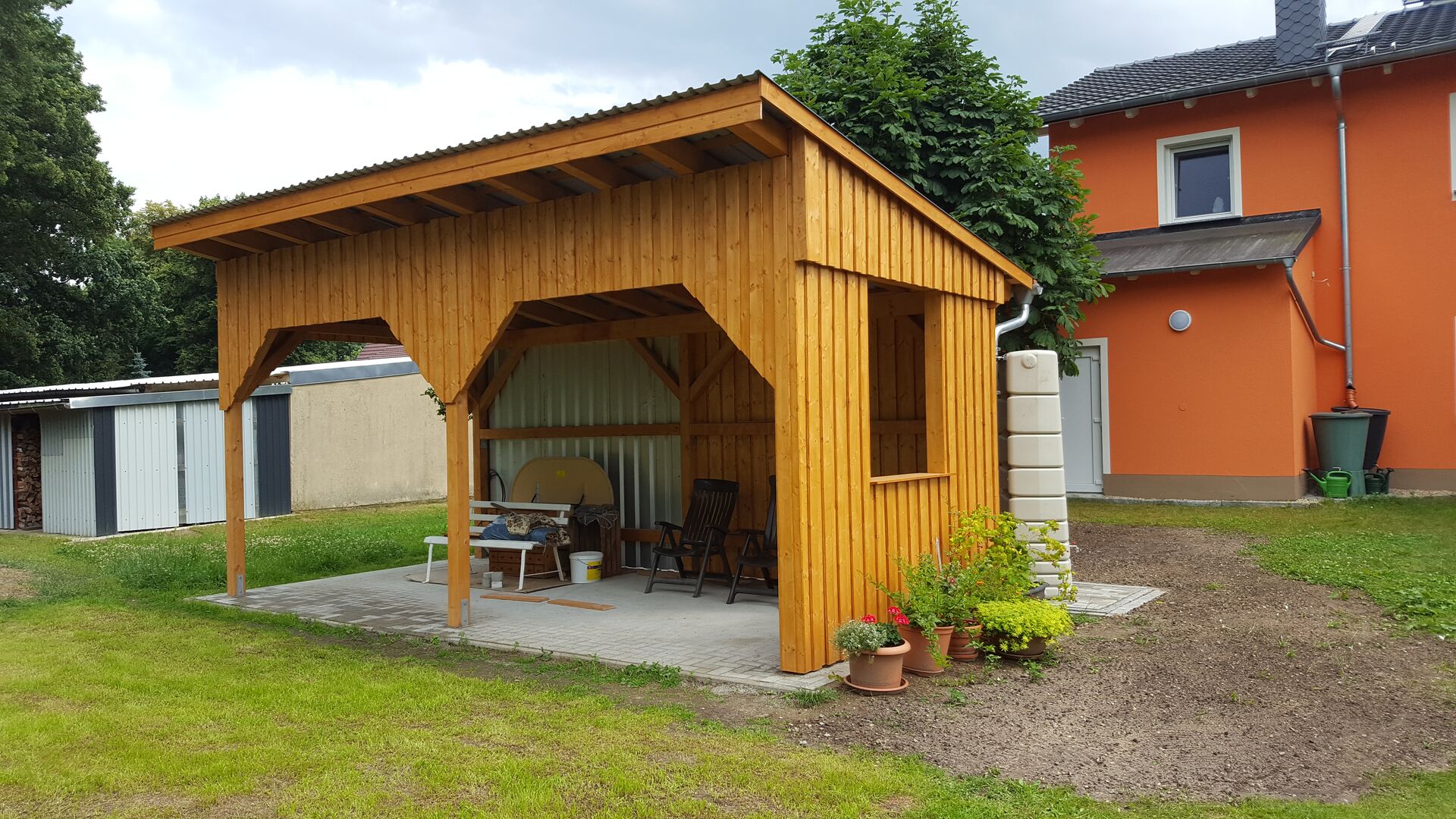 Carport & stabile Überdachung aus Holz